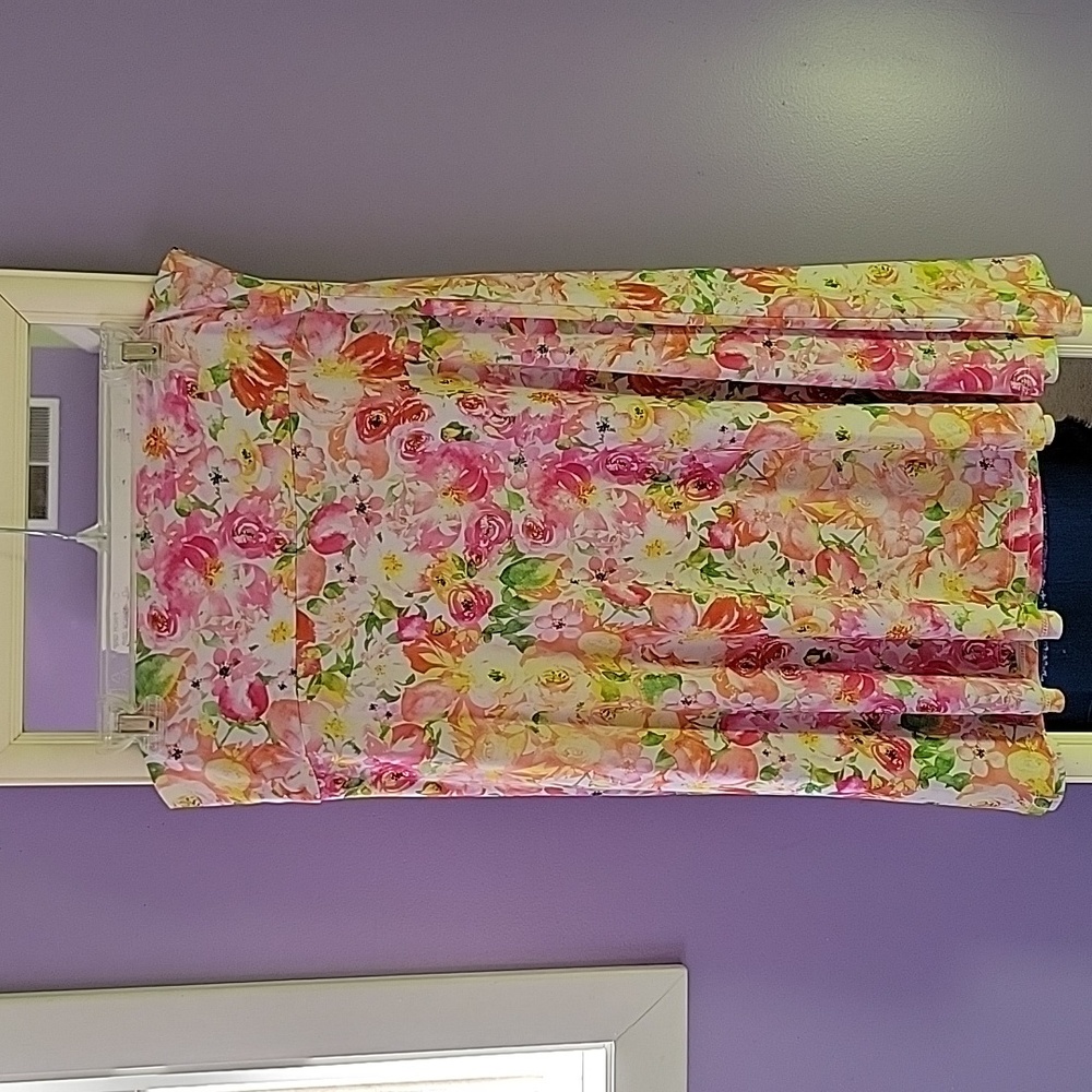 LuLaRoe stretchy A-line skirt size L